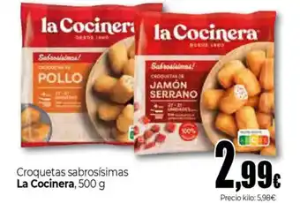 LA COCINERA Croquetas sabrosísimas