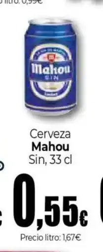Unide Supermercados MAHOU Cerveza Sin oferta