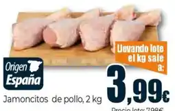 Unide Supermercados Jamoncitos de pollo oferta