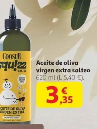 Aceite de oliva virgen extra salteo