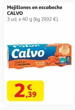 Alcampo CALVO Mejillones en escabeche oferta