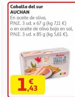 Alcampo AUCHAN Caballa del sur oferta