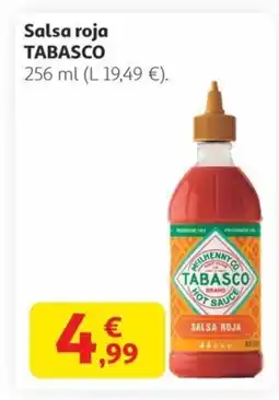 Alcampo TABASCO Salsa roja oferta