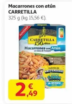 Alcampo CARRETILLA Macarrones con atún oferta