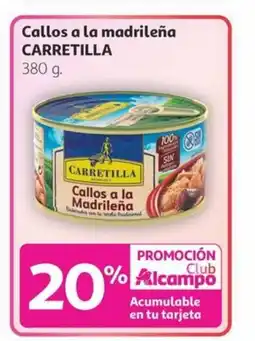 Alcampo CARRETILLA Callos a la madrileña oferta