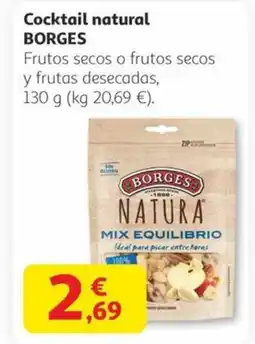 Alcampo BORGES Cocktail natural oferta