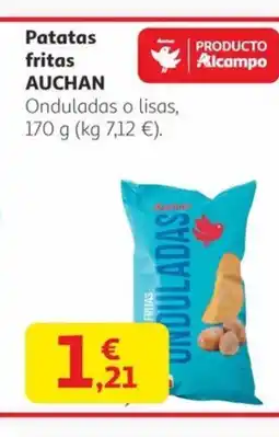 Alcampo AUCHAN Patatas fritas oferta