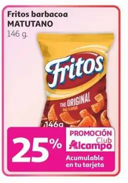Alcampo MATUTANO Fritos barbacoa oferta