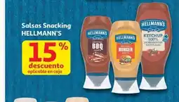 Alcampo HELLMANN'S Salsas Snacking oferta