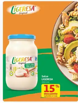 Alcampo LIGERESA Salsa oferta