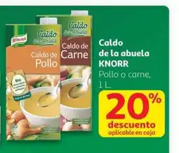 Alcampo KNORR Caldo de la abuela oferta