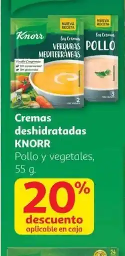 Alcampo KNORR Cremas deshidratadas oferta