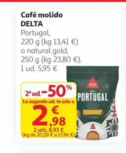 Alcampo DELTA Café molido oferta