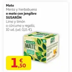 Alcampo SUSARÓN Mate o mate con jengibre oferta