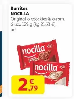 Alcampo NOCILLA Barritas oferta