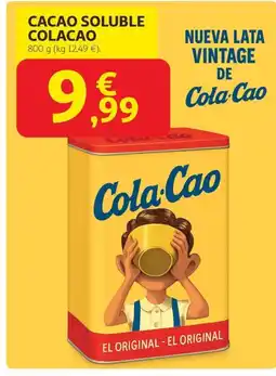 Alcampo COLACAO Cacao soluble oferta
