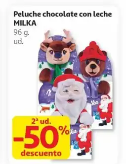 Alcampo MILKA Peluche chocolate con leche oferta