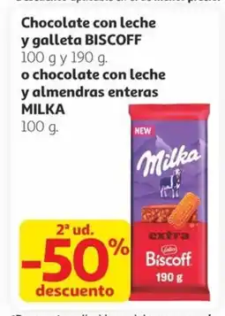 Alcampo BISCOFF Chocolate con leche y galleta oferta
