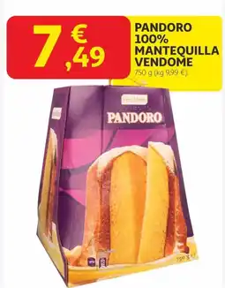 Alcampo Pandoro 100% mantequilla vendome oferta