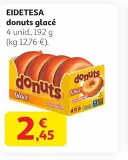 Alcampo EIDETESA donuts glacé oferta
