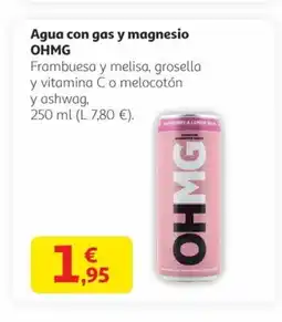 Alcampo OHMG Agua con gas y magnesio oferta
