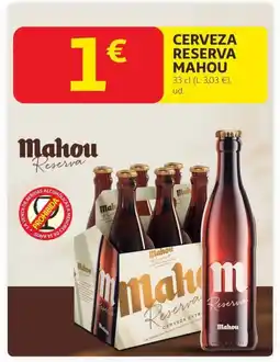 Alcampo Cerveza reserva mahou oferta