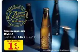 Alcampo RIVERA Cerveza reposada oferta