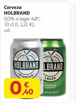 Alcampo HOLBRAND Cerveza oferta