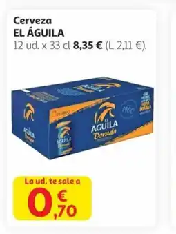 Alcampo EL ÁGUILA Cerveza oferta