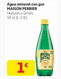 Alcampo MAISON PERRIER Agua mineral con gas oferta
