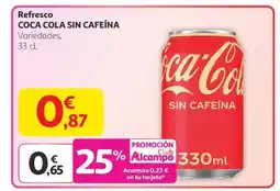 Alcampo COCA COLA Refresco oferta