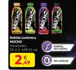 Alcampo MUCHO Bebida isotónica oferta