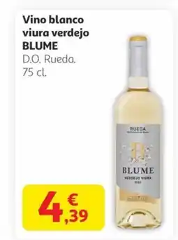 Alcampo BLUME Vino blanco viura verdejo oferta