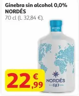 Alcampo NORDÉS Ginebra sin alcohol 0,0% oferta