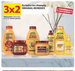 Alcampo ORIGINAL REMEDIES En todos los champús oferta