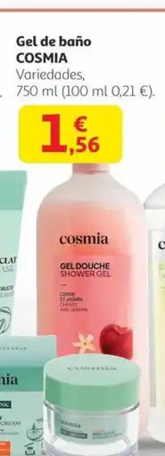 Alcampo COSMIA Gel de baño oferta