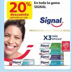 Alcampo SIGNAL En toda la gama oferta