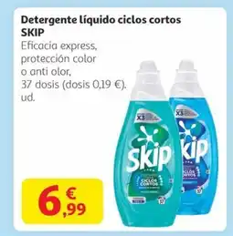 Alcampo SKIP Detergente líquido ciclos cortos oferta