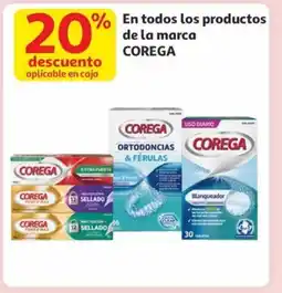 Alcampo COREGA En todos los productos de la marca oferta