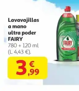Alcampo FAIRY Lavavajillas a mano ultra poder oferta