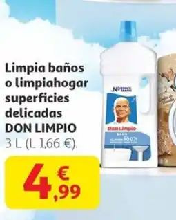 Alcampo DON LIMPIO Limpia baños o limpiahogar superficies delicadas oferta