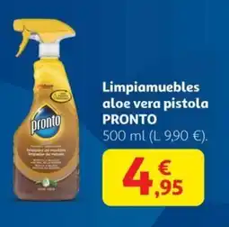 Alcampo PRONTO Limpiamuebles aloe vera pistola oferta