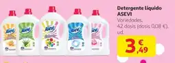 Alcampo ASEVI Detergente líquido oferta