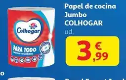 Alcampo COLHOGAR Papel de cocina Jumbo oferta