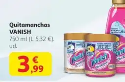 Alcampo VANISH Quitamanchas oferta
