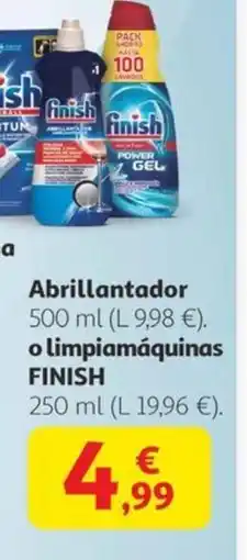 Alcampo FINISH Abrillantador o limpiamáquinas oferta