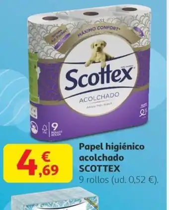 Alcampo SCOTTEX Papel higiénico acolchado oferta