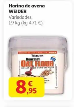 Alcampo WEIDER Harina de avena oferta