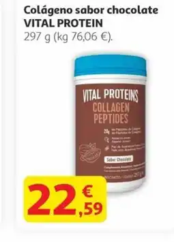 Alcampo VITAL PROTEIN Colágeno sabor chocolate oferta