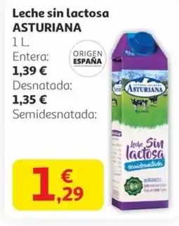 Alcampo ASTURIANA Leche sin lactosa oferta